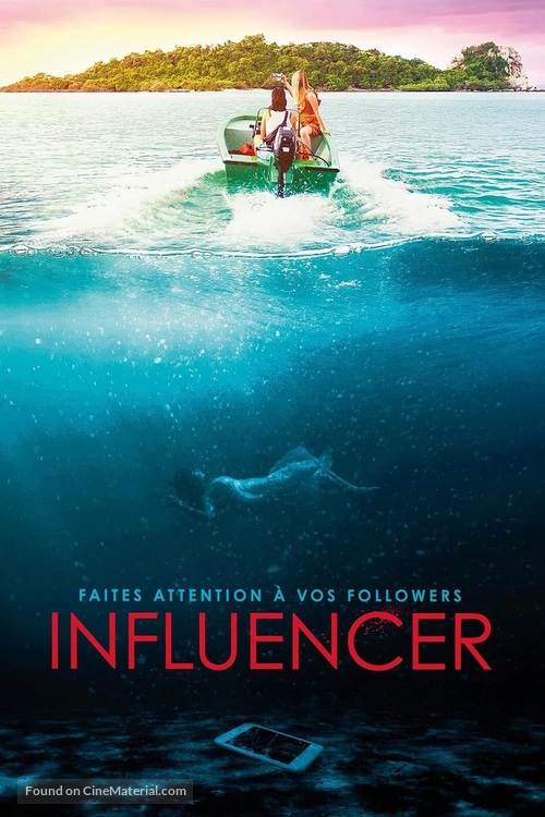 Influencer - French DVD movie cover