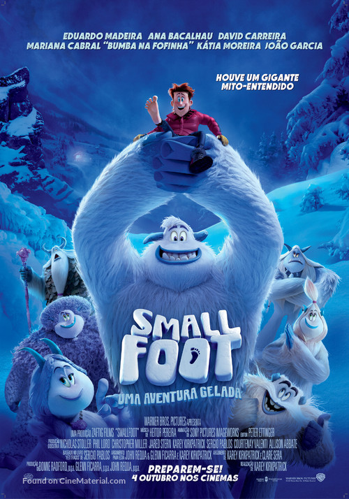 Smallfoot - Portuguese Movie Poster