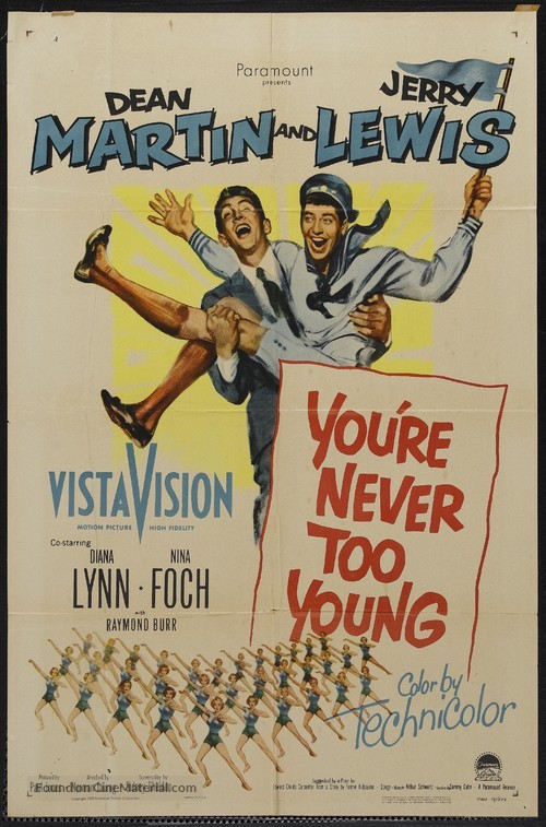 You&#039;re Never Too Young - Movie Poster