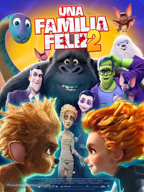 Monster Family 2 - Spanish Movie Poster