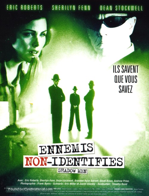 The Shadow Men - French DVD movie cover