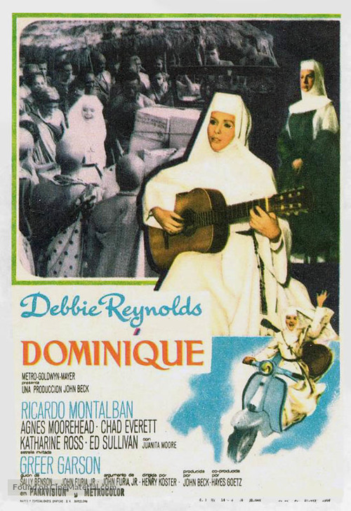 The Singing Nun - Spanish Movie Poster