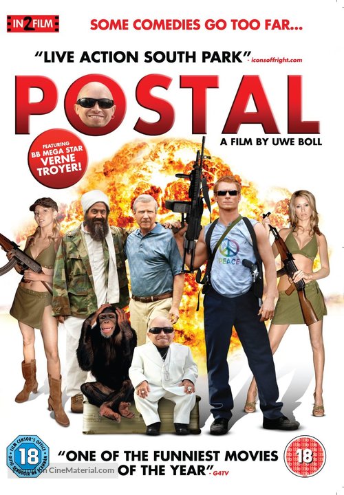 Postal - British DVD movie cover