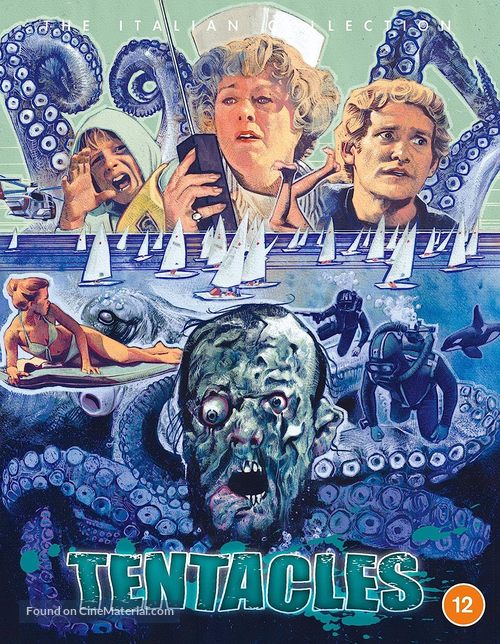 Tentacoli - British Blu-Ray movie cover