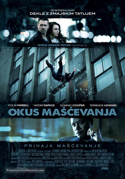 Dead Man Down - Slovenian Movie Poster