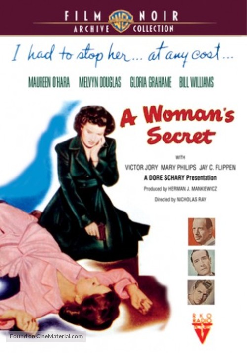 A Woman&#039;s Secret - DVD movie cover