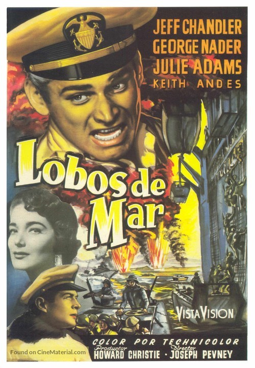 Away All Boats - Spanish Movie Poster