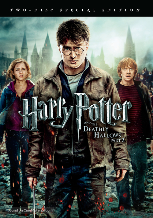 Harry Potter and the Deathly Hallows - Part 2 - DVD movie cover