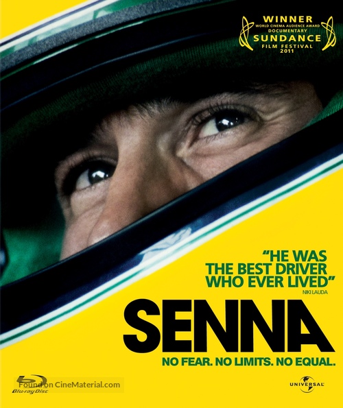 Senna - Blu-Ray movie cover