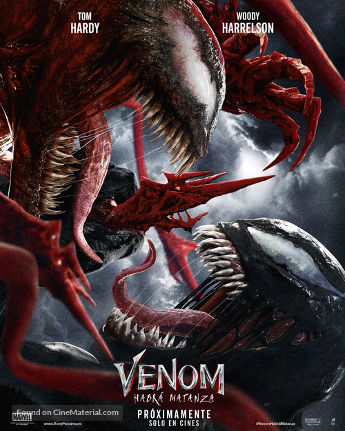 Venom: Let There Be Carnage - Spanish Movie Poster