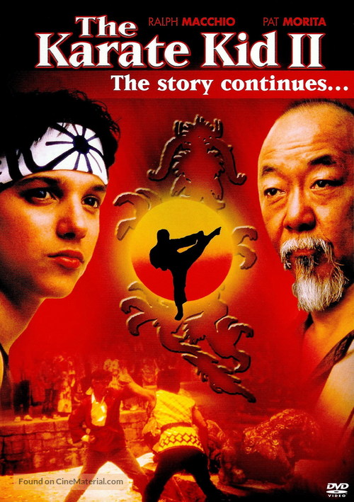 The Karate Kid, Part II - DVD movie cover