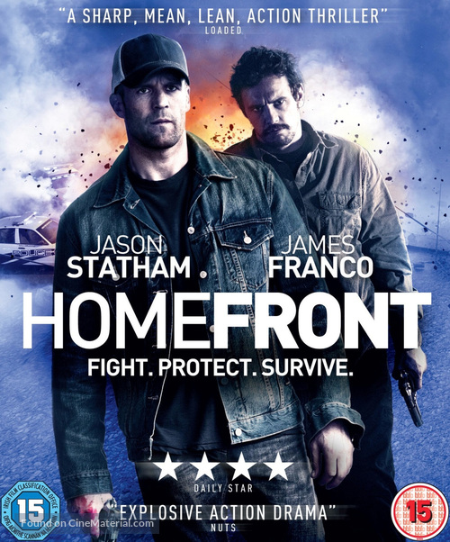 Homefront - British Blu-Ray movie cover