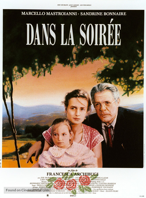 Verso sera - French Movie Poster