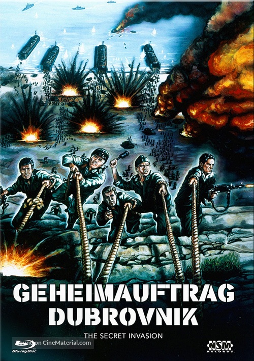 The Secret Invasion - Austrian Blu-Ray movie cover