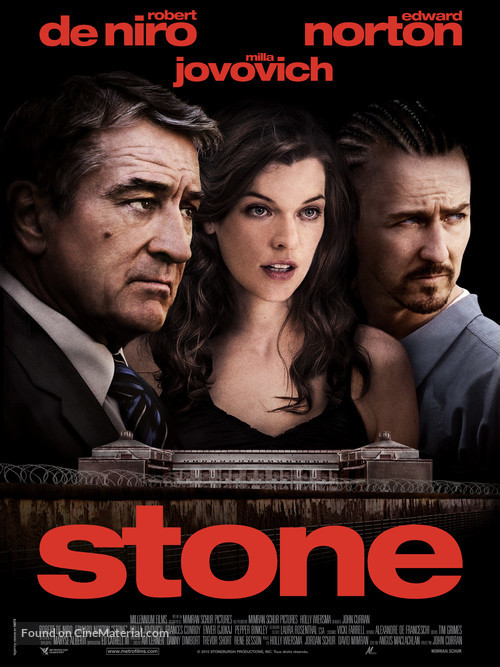 Stone - French Movie Poster