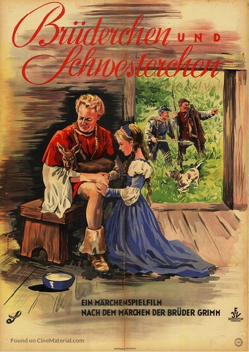 Br&uuml;derchen und Schwesterchen - German Movie Poster