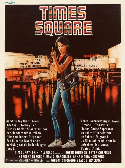 Times Square - Belgian Movie Poster