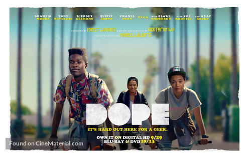 Dope - Video release movie poster