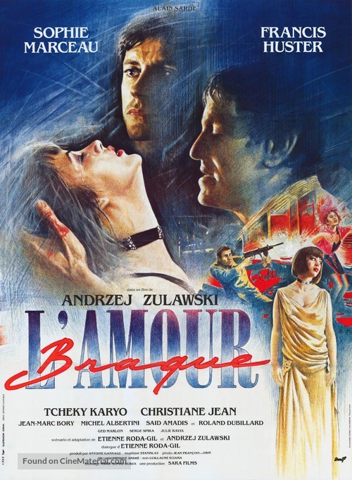 L&#039;amour braque - French Movie Poster