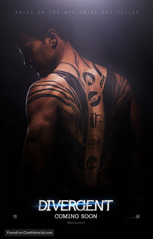 Divergent - British Movie Poster