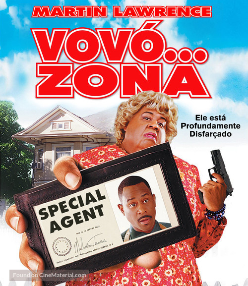 Big Momma&#039;s House - Brazilian Movie Cover