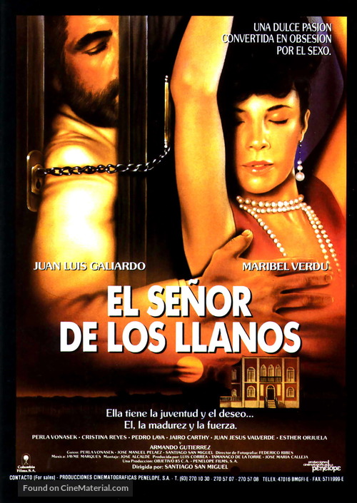 Se&ntilde;or de los Llanos, El - Spanish poster