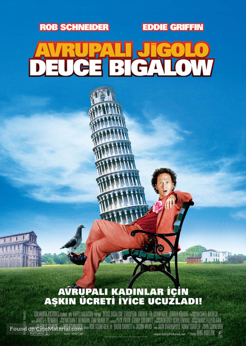 Deuce Bigalow: European Gigolo - Turkish Movie Poster