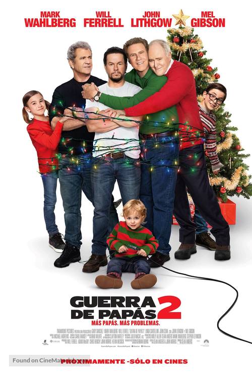 Daddy&#039;s Home 2 - Mexican Movie Poster