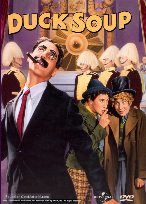 Duck Soup - DVD movie cover