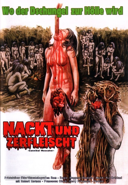 Cannibal Holocaust - German Movie Poster