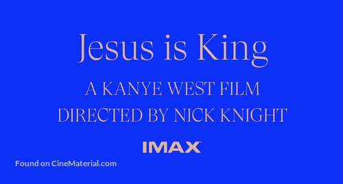 Jesus Is King - Logo