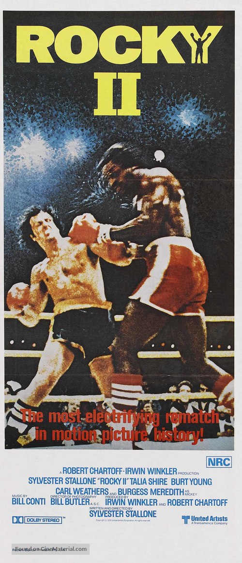 Rocky II - Australian Movie Poster