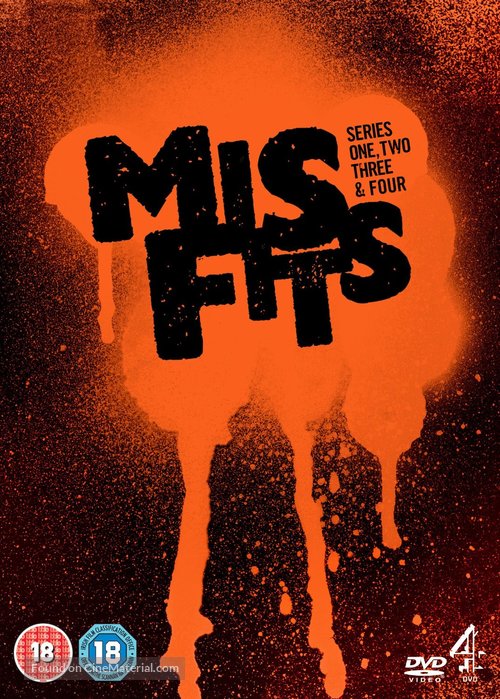 &quot;Misfits&quot; - British DVD movie cover