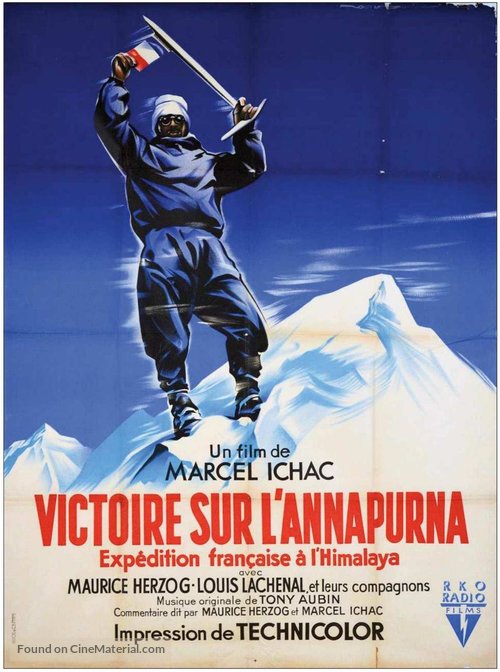 Victoire sur l&#039;Annapurna - French Movie Poster
