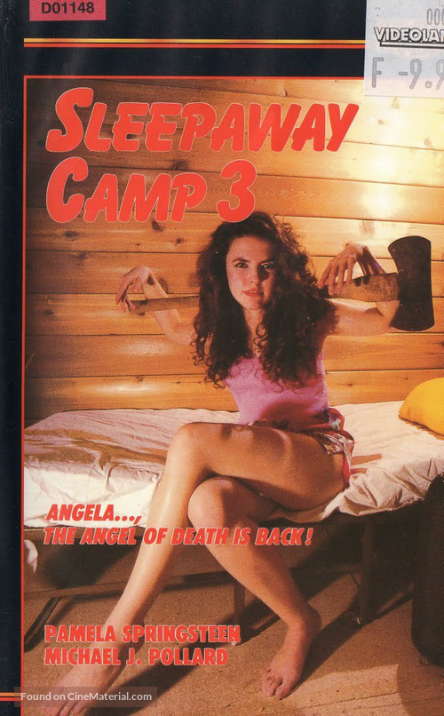 Sleepaway Camp III: Teenage Wasteland - Dutch VHS movie cover