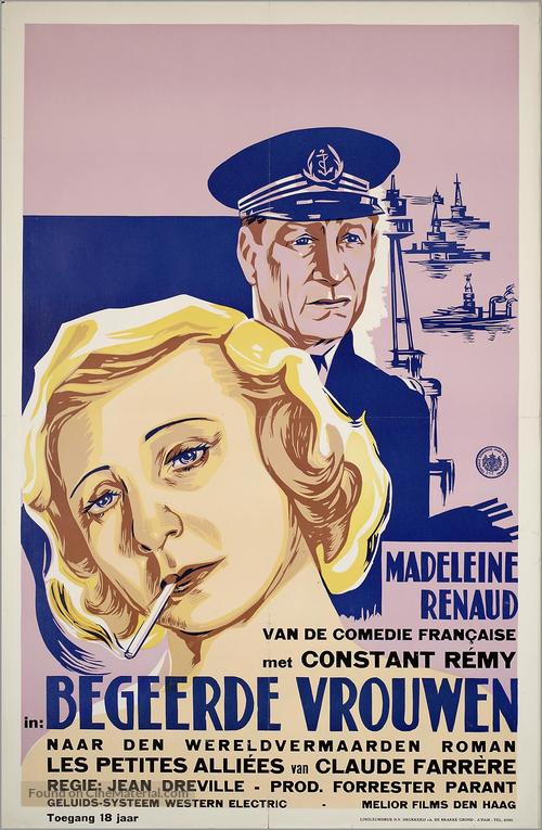 Petites alli&egrave;es, Les - Dutch Movie Poster