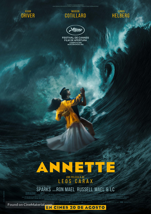 Annette - Spanish Movie Poster