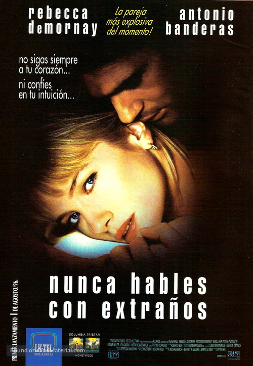Never Talk to Strangers - Argentinian Movie Cover