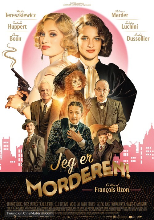 Mon crime - Danish Movie Poster
