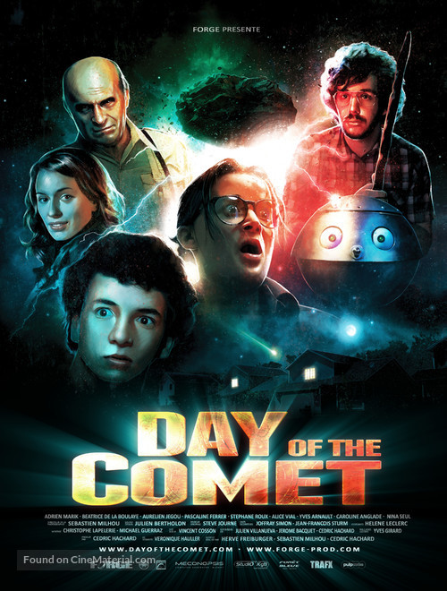 Le jour de la com&egrave;te - International Movie Poster