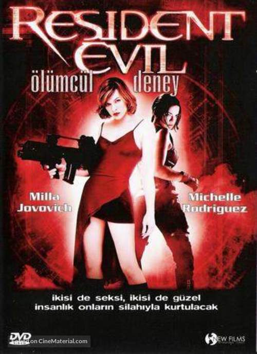 Resident Evil - Turkish DVD movie cover