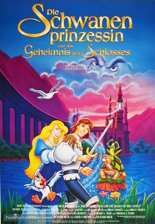 The Swan Princess: Escape from Castle Mountain - German Movie Poster