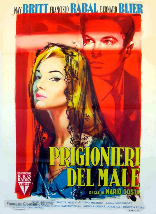 Prigionieri del male - Italian Movie Poster