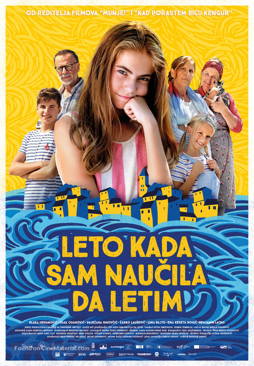 Leto kada sam naucila da letim - Serbian Movie Poster