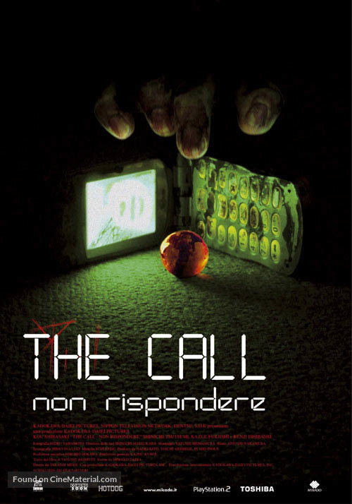 One Missed Call - Italian Movie Poster