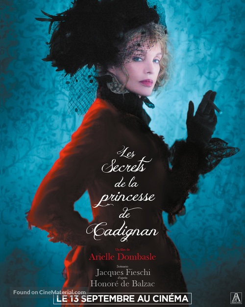 Les secrets de la princesse de Cadignan - French Movie Poster