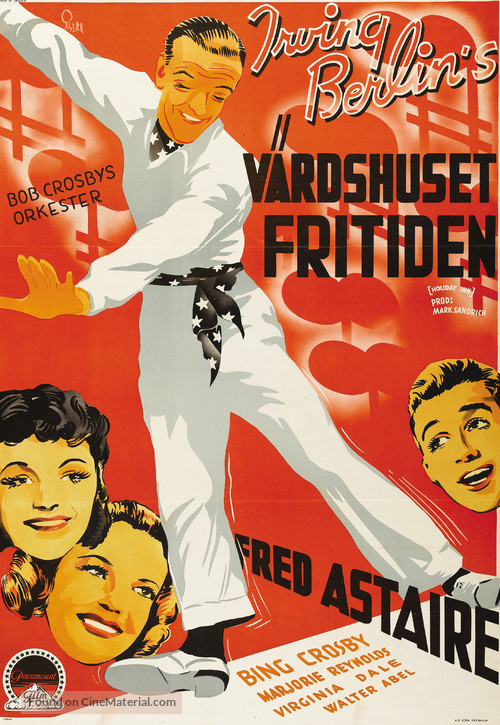 Holiday Inn - Swedish Movie Poster