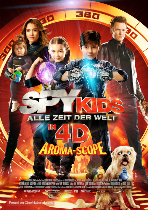 Spy Kids: All the Time in the World in 4D - German Movie Poster