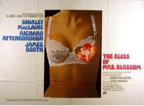 The Bliss of Mrs. Blossom - British Movie Poster