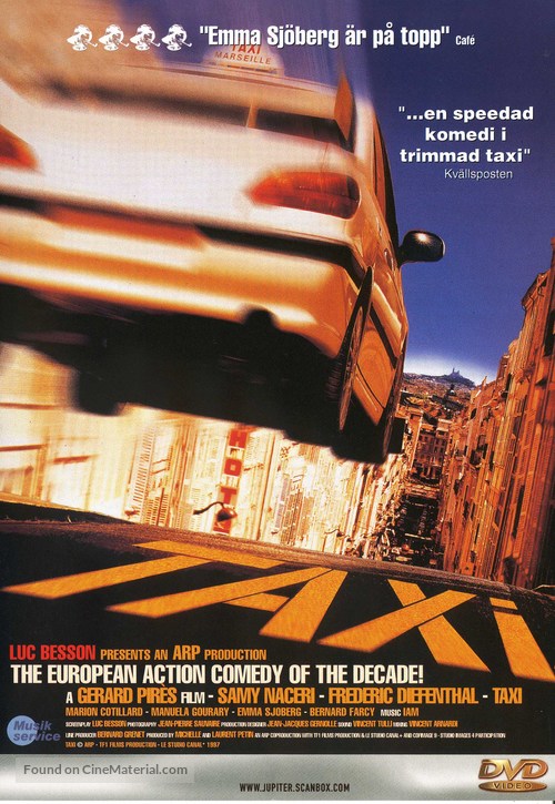 Taxi - Swedish Movie Cover